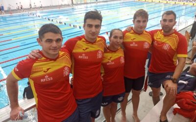 Alberto Turrado Álvarez, Club SOS La Bañeza, campeón de la Orange Cup en 100 metros socorrista