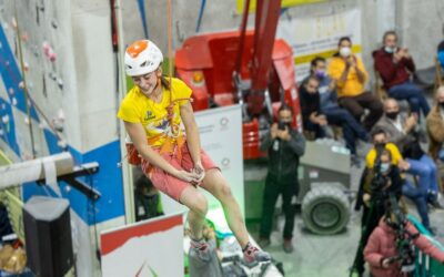 La vallisoletana Iziar Martínez, campeona de España de Escalada de Dificultad