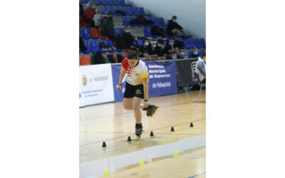 La patinadora vallisoletana, Adriana Nieto, tercera de Europa en Speed Slalom