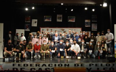 La Pelota de Castilla y León celebra su Gala anual homenajeando a jugadores, técnicos, árbitros y clubes
