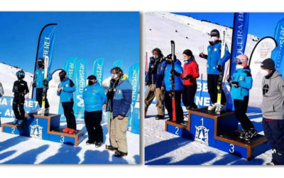 Los leoneses Ana y Pablo Moro Carbajo triunfan en la Copa de España de SkiCross