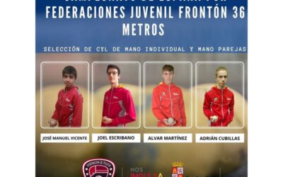 Castilla y León, en el Campeonato de España juvenil de mano y herramienta