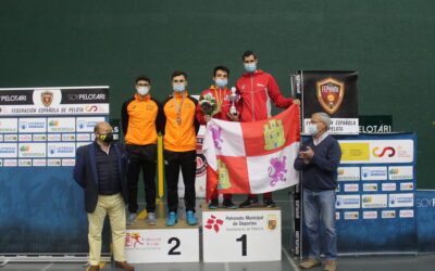El vallisoletano Álvaro Vegas se proclama campeón de España de Paleta sub-22 en Palencia