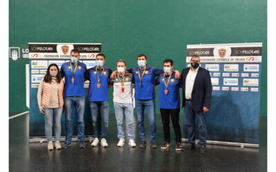 El club vallisoletano Puertas Bamar, campeón de España en Paleta Cuero y Pala Corta