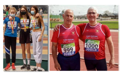 Los atletas sub 16 y Máster se cuelgan 24 medallas en los Nacionales celebrados en Sabadell y Badajoz