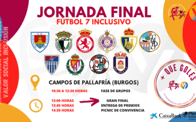 Burgos acoge la jornada final del I Torneo de fútbol inclusivo de Castilla y León