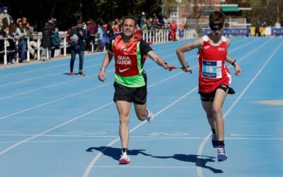 Ander Olaso, doble récord de España en el Nacional de Promesas Paralímpicas