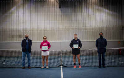 Las pistas de Covaresa han acogido las primeras finales de tenis de Castilla y León