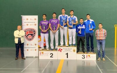 Laguna de Duero se proclama campeón regional de clubes de frontenis con pelota olímpica