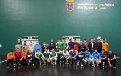 Castilla y León consigue dos oros y dos platas en la 83ª Copa del Rey de Frontón celebrada en Pamplona