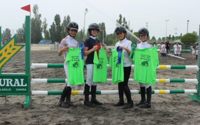 Soto Ocio gana tres de las cuatro categorías en la tercera jornada de la XXVIII Liga Inter-Clubes de Salto de Castilla y León