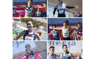 El atletismo de Castilla y León consigue 16 medallas, 7 de oro, en el Campeonato de España Absoluto