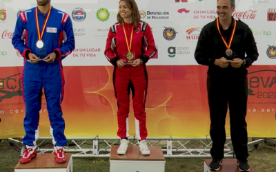 La salmantina Raquel Martín se ha proclamado Campeona de España de Vuelo Acrobático