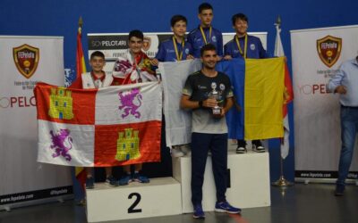 Castilla y León consigue una plata en el Campeonato de España Escolar de Frontenis masculino
