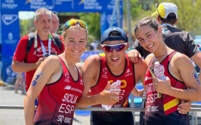 Buen estreno de Zoila Sicilia como triatleta internacional