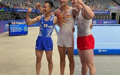 El vallisoletano David Franco, oro en doble mini tramp en los World Games