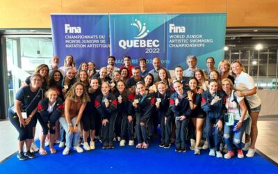 España se cuelga 11 medallas en el Mundial de natación artística con la participación de la entrenadora Laura López