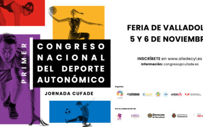 Valladolid reunirá al Deporte Autonómico de toda España en el I Congreso Nacional CUFADE