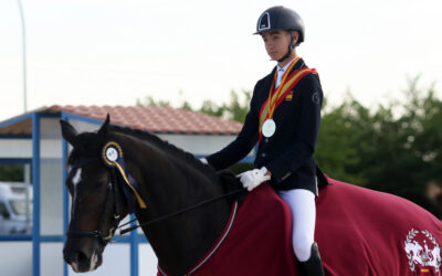 Hugo Mélida, Campeón de España Infantil 2022 de Doma Clásica