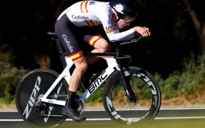 El ciclista vallisoletano Iván Romeo, la apuesta de futuro de Movistar Team, firma hasta 2025