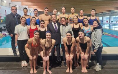 La selección española junior de natación artística se concentra en Valladolid