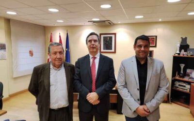 Visita institucional de la Federación Española de Tenis de mesa a Castilla y León