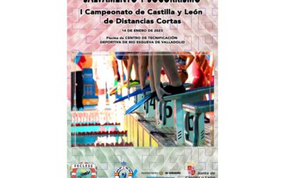 Más de un centenar de socorristas en la primera edición del Campeonato de Castilla y León de Distancias Cortas