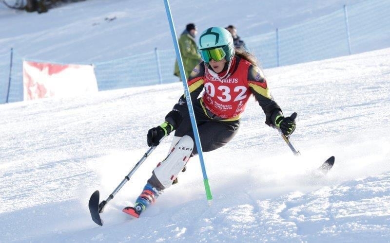 La leonesa María Martín Granizo, al Mundial de Esquí Adaptado