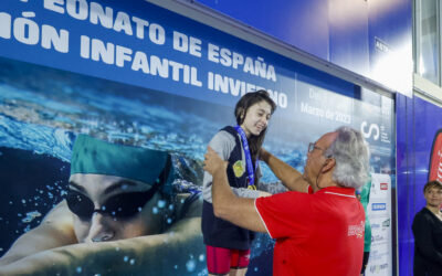 Cuatro oros para la vallisoletana Nayara Pineda en el Campeonato de España Infantil de natación