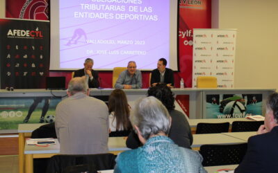 Obligaciones tributarias de federaciones y clubes, abre las Jornadas Afedecyl de Formación 2023