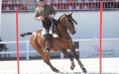 Doblete del campeón de España,  Sebastián López, en el Concurso Internacional de Equitación de Trabajo