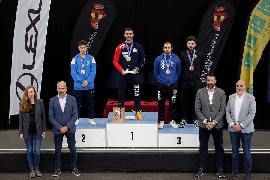 Castilla y León consigue 3 medallas  en el Campeonato de España de esgrima sub-23