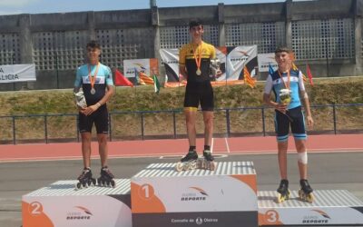 Adrián Alonso, Campeón de España de Patinaje de velocidad