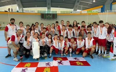 Castilla y León, subcampeona de España Sub-15 en Hockey Línea