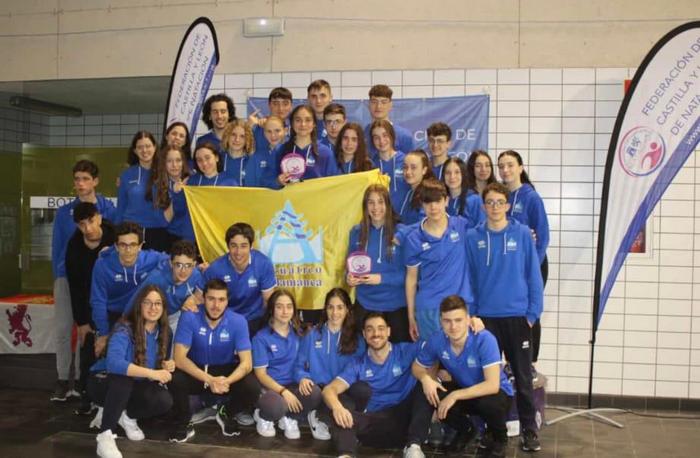 El Club Acuático de Salamanca, campeón de Castilla y León de natación infantil de verano