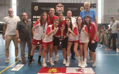 Castilla y León, bronce en el CESA de Baloncesto 3×3
