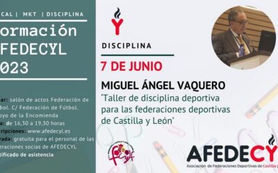 Un taller de disciplina deportiva cierra las jornadas formativas de Afedecyl del primer semestre del año
