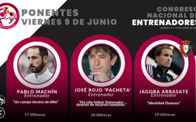 Burgos acoge el Congreso Nacional de Entrenadores los días 9 y 10 de junio