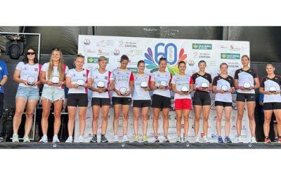 España consigue un doblete en el K4 en la Regata Internacional de Sanabria