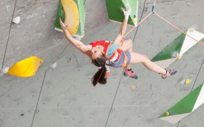Iziar Martínez, subcampeona de Europa Júnior de Escalada de Dificultad