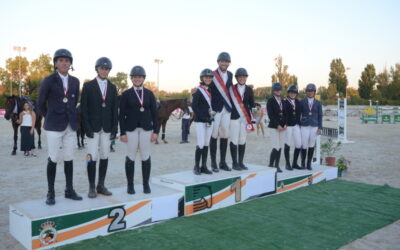 El vallisoletano Carlos Zárate Posadas, campeón absoluto de Castilla y León de Saltos 2023