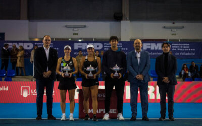 Jessica Bouzas y Daniel Rincón campeones del V Máster MAPFRE de Tenis 2023
