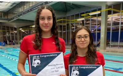Dos medallas y cuatro récords para Nayara Pineda en el Meeting Internacional de natación