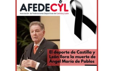 El deporte de Castilla y León llora la muerte del periodista Ángel María de Pablos