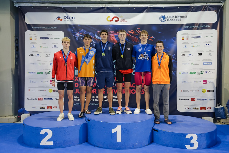 El junior Marcos San José González del C.N. Parquesol, 3ª de España