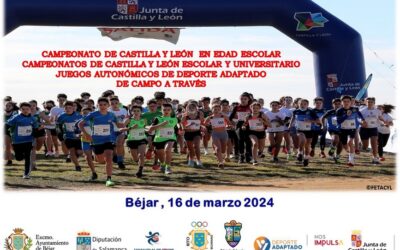 Béjar acogerá el Campeonato de Castilla y León en edad escolar, universitario y de discapacidad