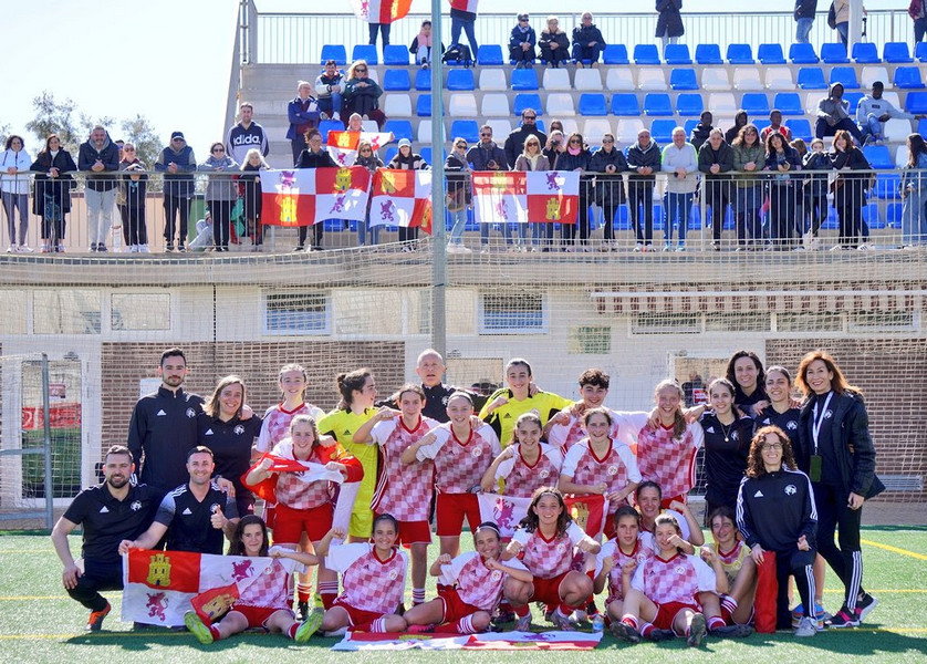El combinado Sub-15 femenino de Castilla y León se mete en las finales del Nacional plata