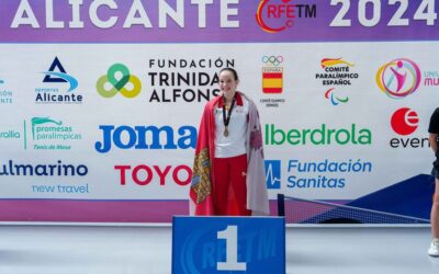 María Berzosa se proclama campeona de España de Tenis de Mesa