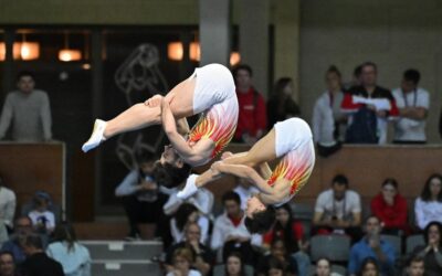 Valladolid triunfa en el Campeonato de Europa de Trampolín