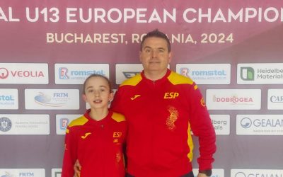 Esther Hasek disputa su primer Europeo de Tenis de Mesa en Bucarest